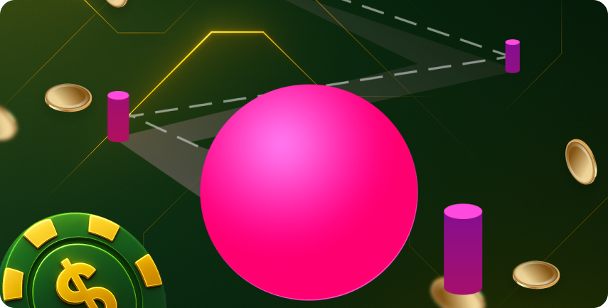 Игровой процесс Plinko